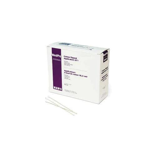 Buy MedPro Sterile Cotton Tipped Applicators 6" EmerDepot Medical