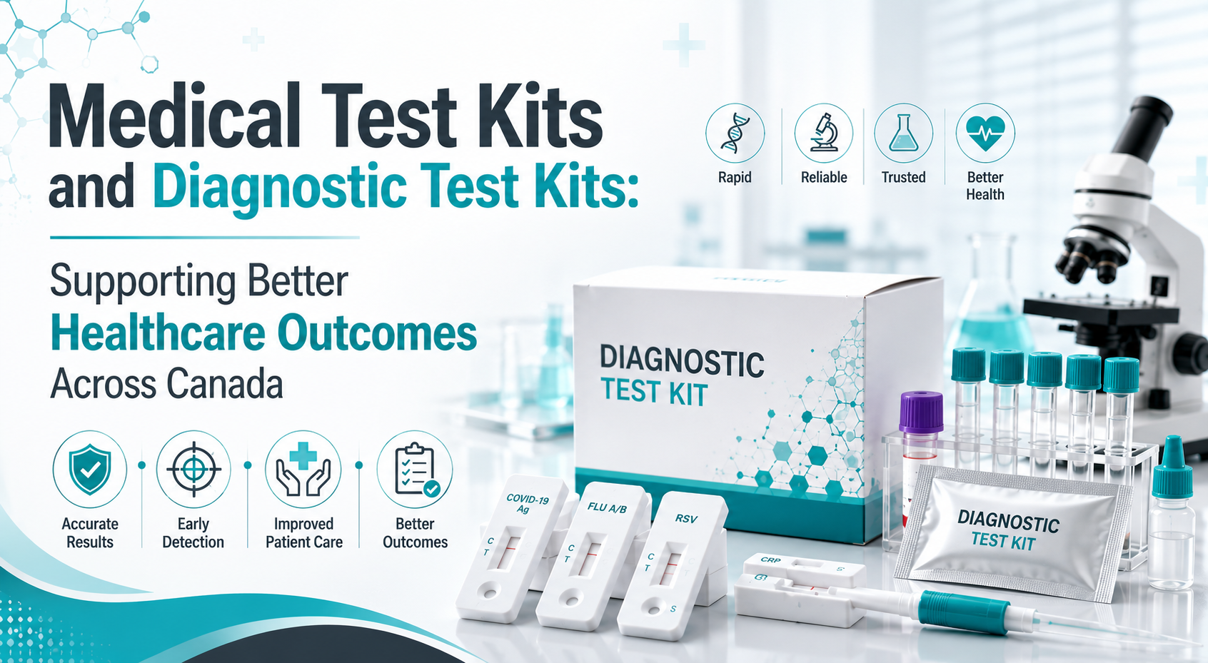 Medical Test Kits and Diagnostic Test Kits: Supporting Better Healthcare Outcomes Across Canada