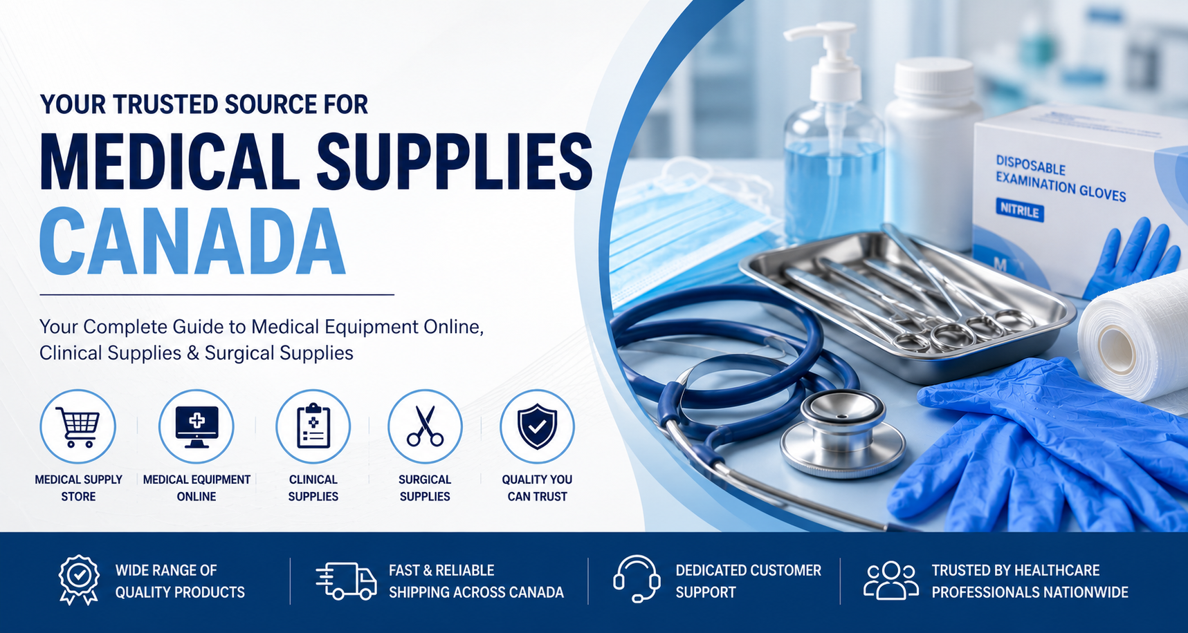 Your Trusted Source for Medical Supplies Canada: A Complete Guide to Medical Equipment, Clinical Supplies, and Surgical Products