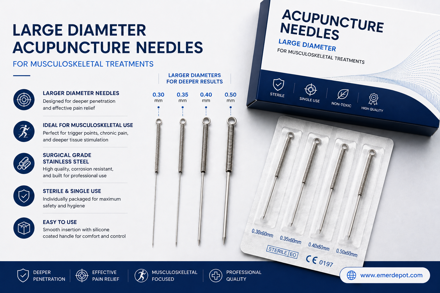 Acupuncture Needles Size