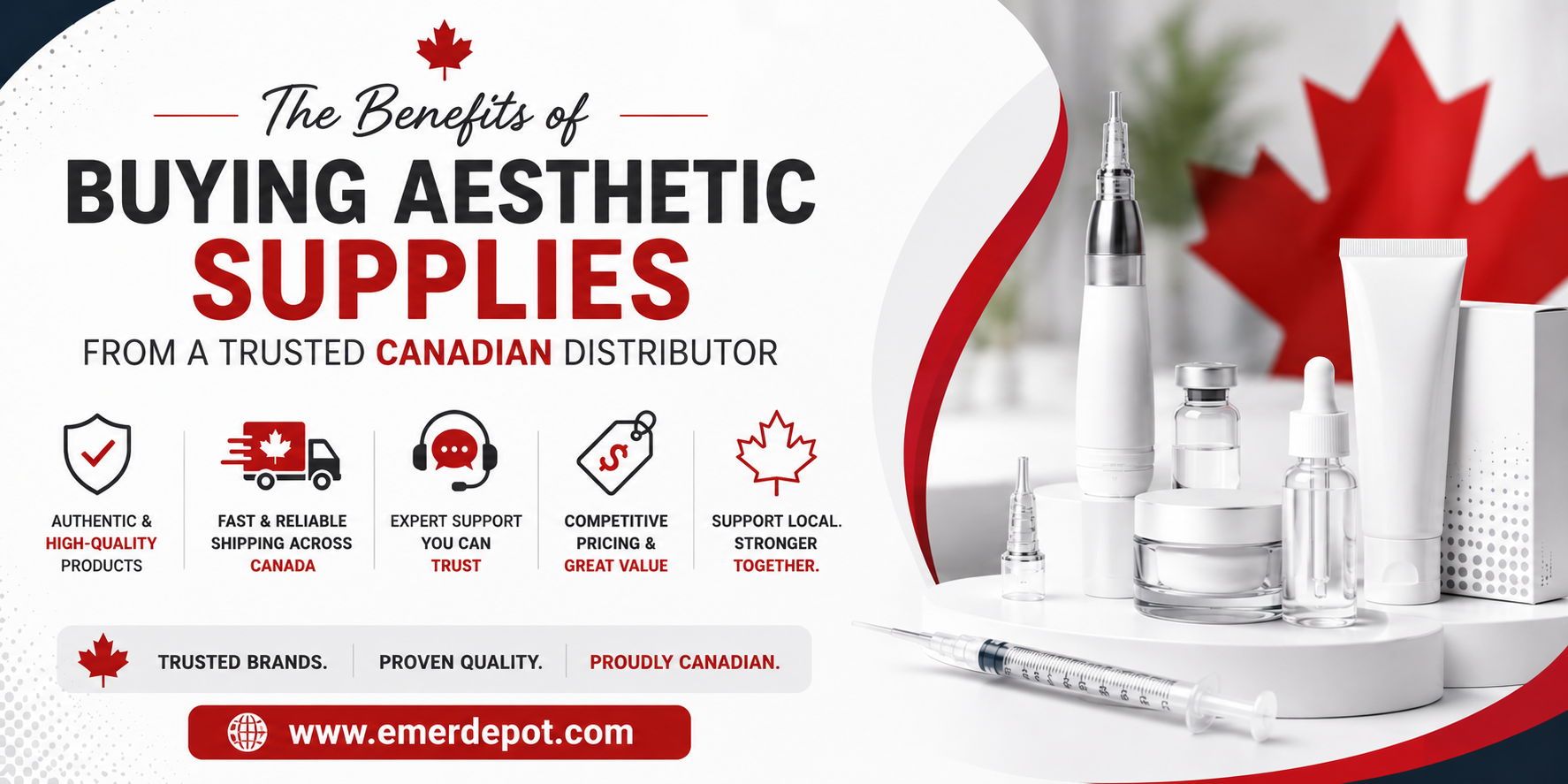 Aesthetic Supplies Distributor Canada