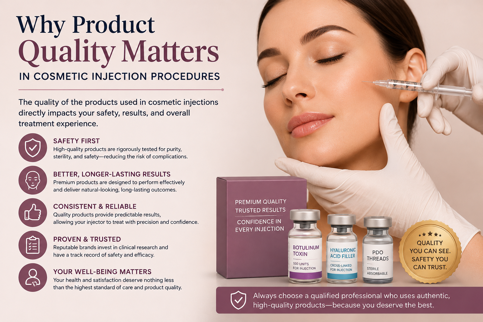 Cosmetic Injection Product Quality Guide