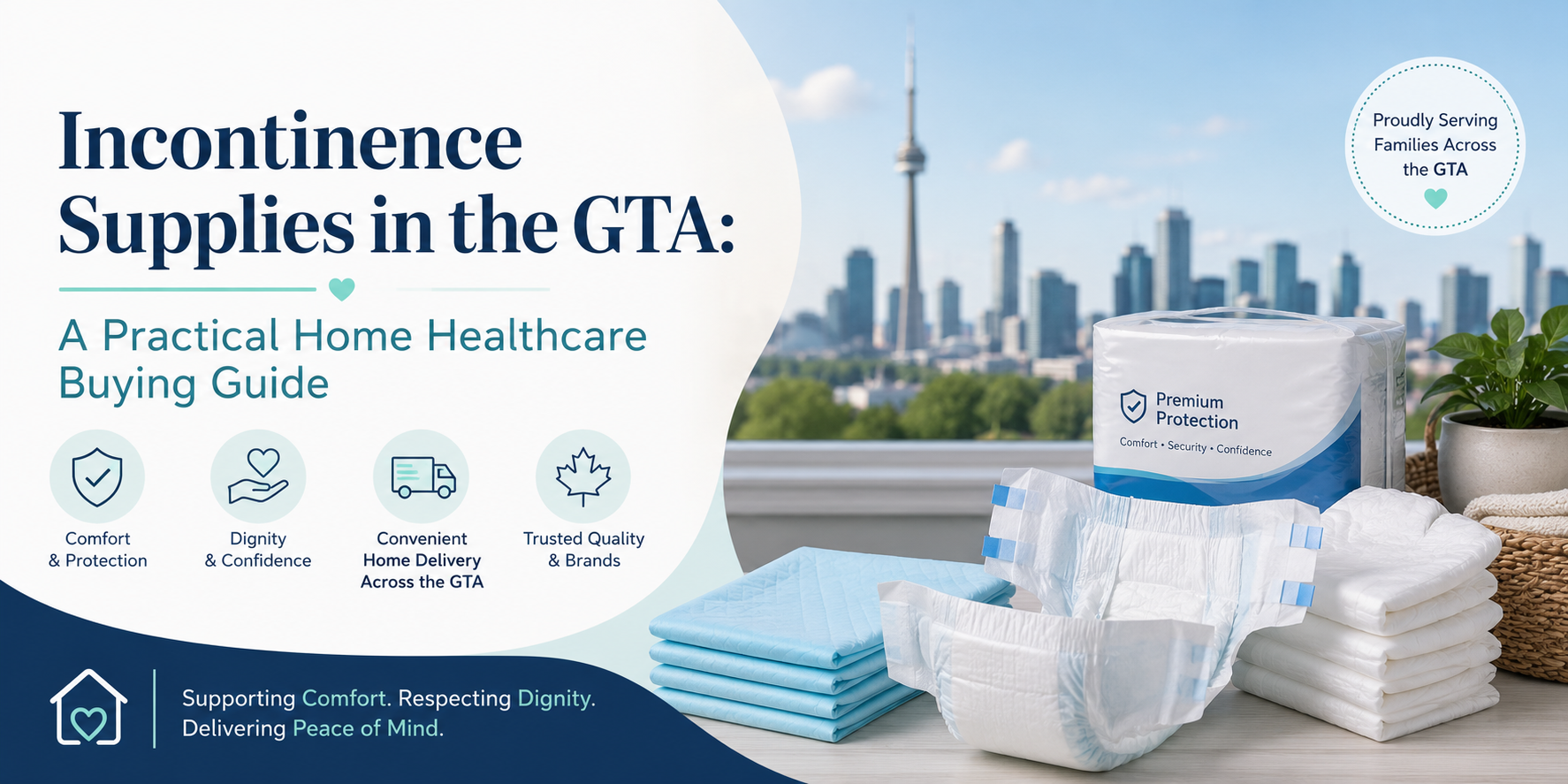 Reliable Incontinence Supplies for Home Healthcare in GTA