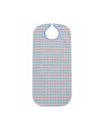 Apron Reuse 17x35" Adult Gingham with Snap Button Aurora | 110836/SBG
