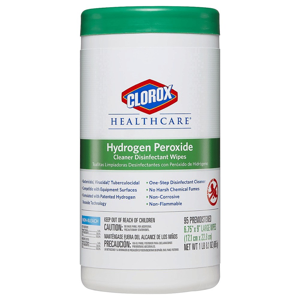 01456 Clorox Healthcare Hydrogen Peroxide Disinfecting Wipes