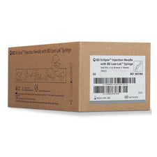 1mL | 27G x1/2" | BD Eclipse Injection Needle with Luer-Lok Syringe | 50/box | 305789