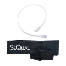 SeQual oxygen concentrator accessory kit with black strap and clear tubing