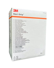 3M Steri-Strip reinforced skin closures box for wound care and medical supplies