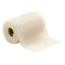 Rolled medical gauze bandage for wound care and dressing