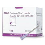 16G × 1½" | BD PrecisionGlide Hypodermic Needle | 100/box | 305198