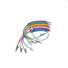 Colorful medical alligator clip lead wires for ECG or diagnostic equipment
