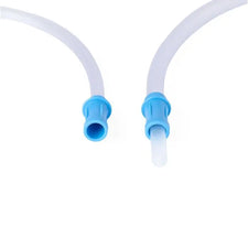 Medline Sterile Universal Suction Tubing with Scalloped Connectors 1/4'' x 6'