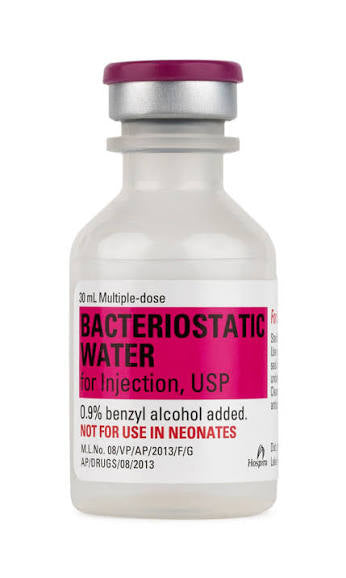 Bacteriostatic Water Sterile Injection 30mL