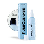 PureCleanse wound cleanser spray bottle with box and dispensing cap for home care