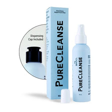 PureCleanse wound cleanser spray bottle with box and dispensing cap for home care