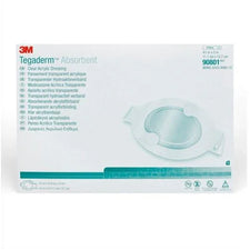 3M Tegaderm absorbent clear acrylic dressing box for wound care and medical use