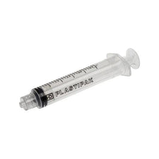 BD Plastipak sterile disposable syringe with clear barrel and black plunger