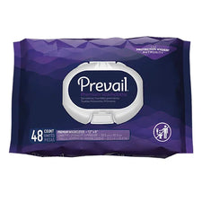 Prevail premium washcloths pack with 48 disposable wipes for personal hygiene care