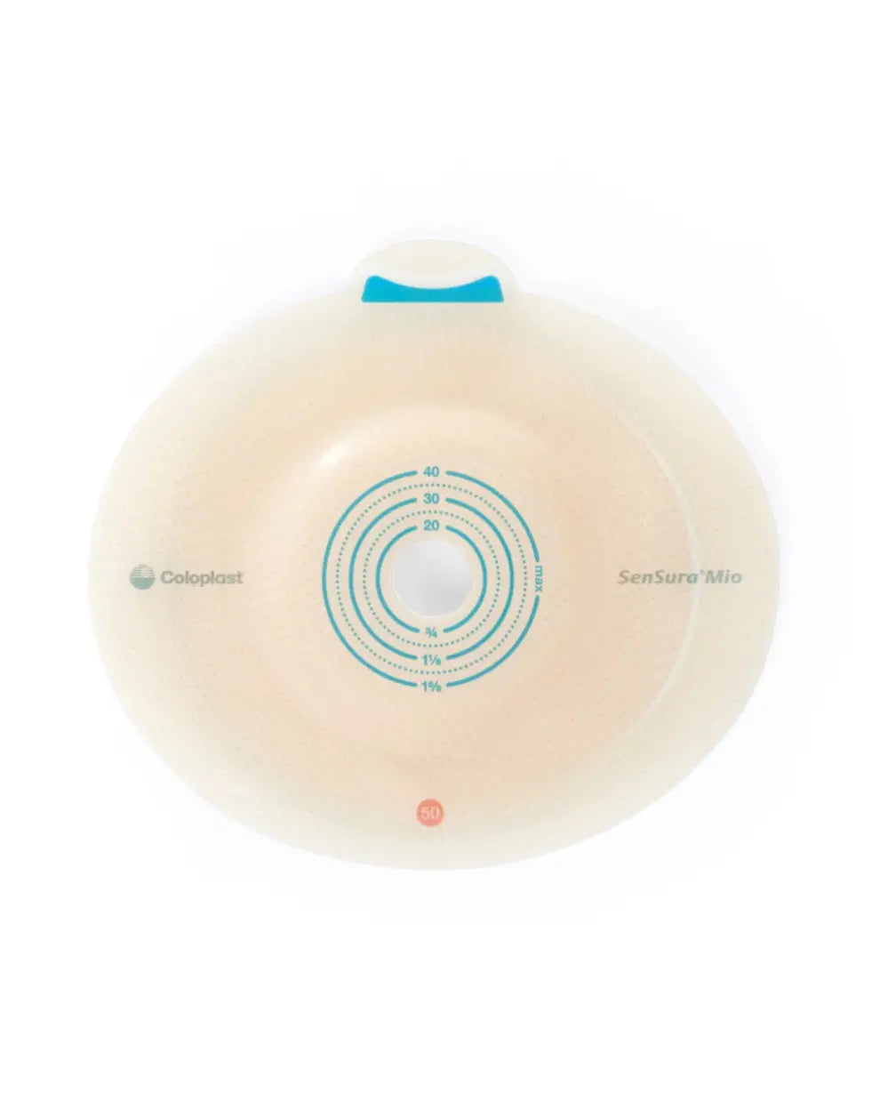 Sensura Mio Light Convex Barrier Skin Flex Cut-To-Fit, 15-40mm, Flange Size 50mm | 5/Box | 16483