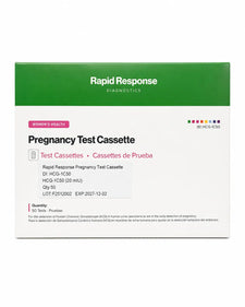 Rapid Response HCG Urine Pregnancy Test Cassette Kit 50/Box