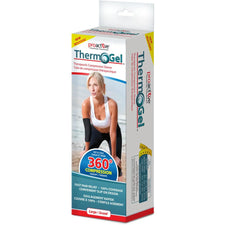 Therapeutic compression sleeve for elbow pain relief with hot and cold 360° compression.