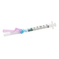 3mL | 23G x 1" BD Luer-Lok Syringe with Eclipse Safety Needle | 50/Box | 305782