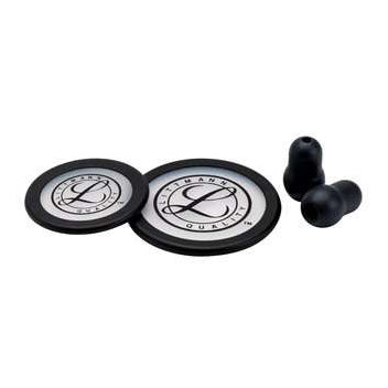 3M Littmann Stethoscope Spare Parts Kit | Classic III & Cardiology IV | Black | 40016