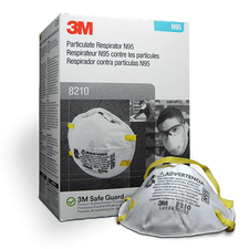 3M Particulate Respirator 8210, N95