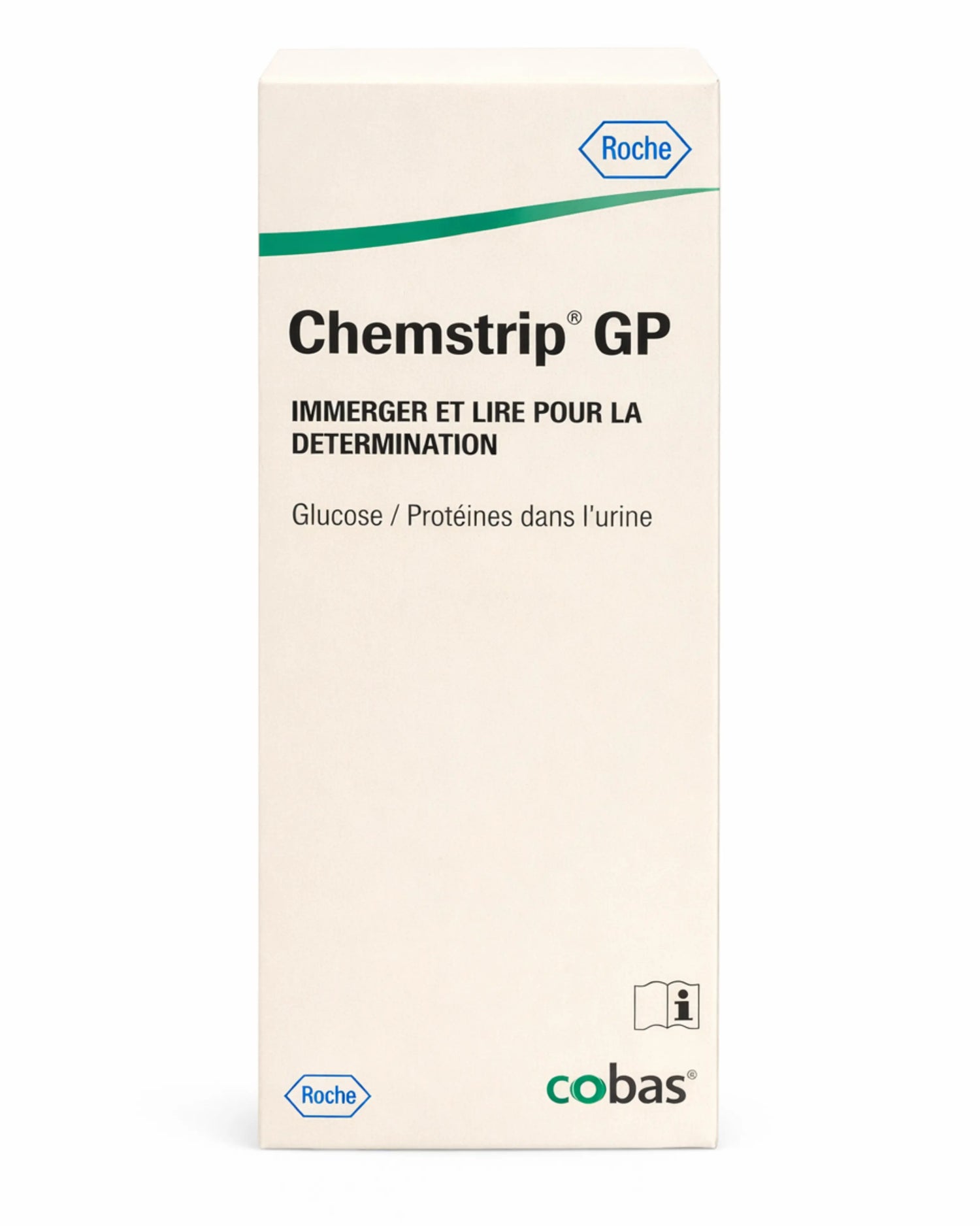 Chemstrip GP Urine Test for Glucose & Protein  100/Box