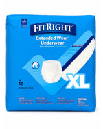 Medline Protection Plus Extended Capacity Overnight Protective Underwear 56-68" XL | MSC53600