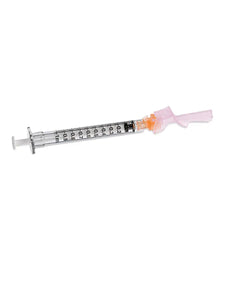 1mL | 25G X 5/8" | BD Eclipse Luer-Lok Syringe with Needle | 50/box | 305780