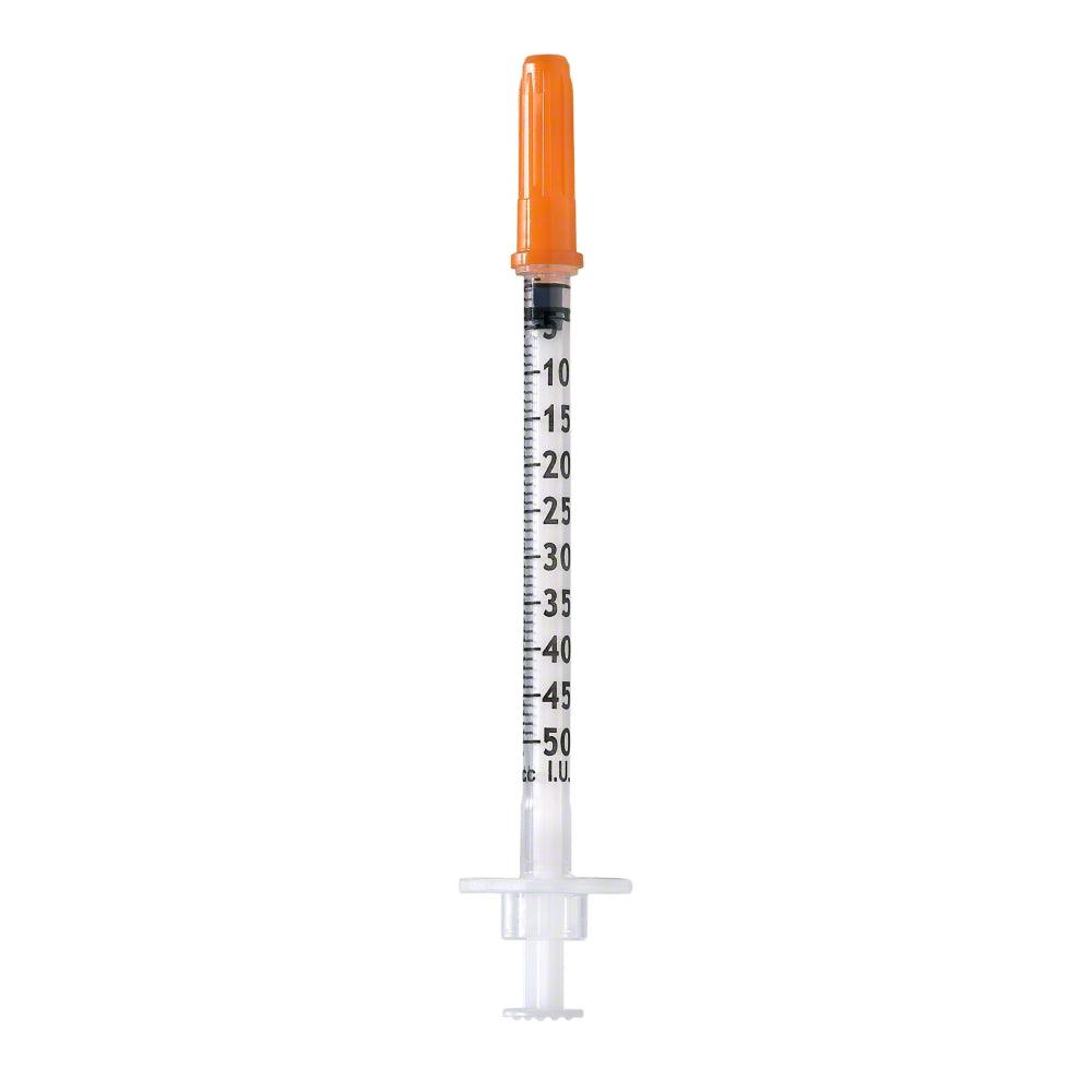 0.5mL | 29G x 12.5mm | Sol-Care Safety Insulin Syringe | 100/box |100002IM
