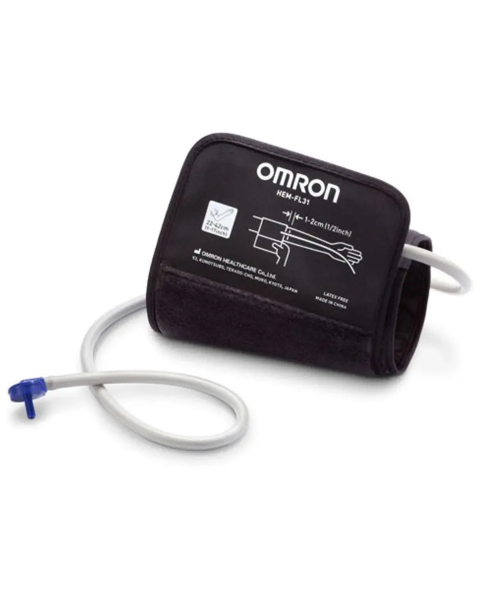Omron blood pressure monitor arm cuff with tube, medical home care supply