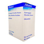 Straw Plastic W/ Flexible Elbow Unwrapped