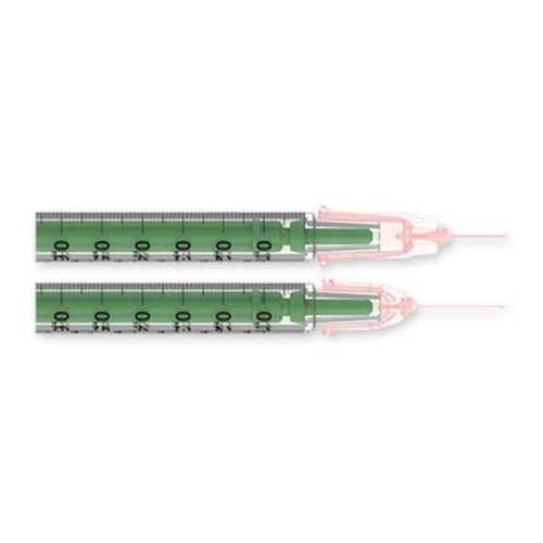 1mL TSK Norm-Ject Luer Slip Syringe - Box of 100 (Green)