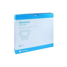 Biatain adhesive sacral dressing box 17x17cm, wound care medical supplies packaging