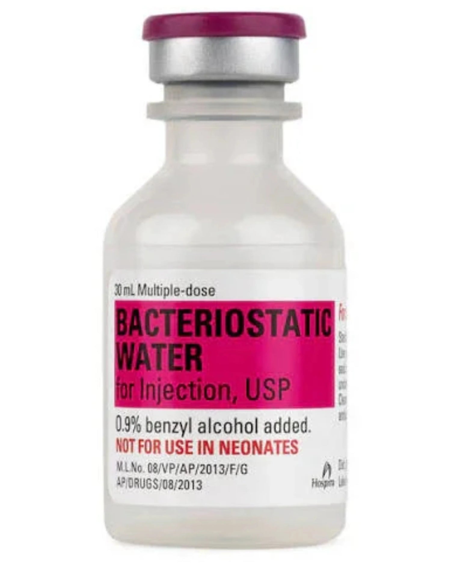 Bacteriostatic Water Sterile Injection 30mL   (Back Order)