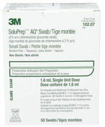 3M SoluPrep Antiseptic Swab 2% Chlorhexidine Gluconate & Alcohol Free | 50/box | 102.07