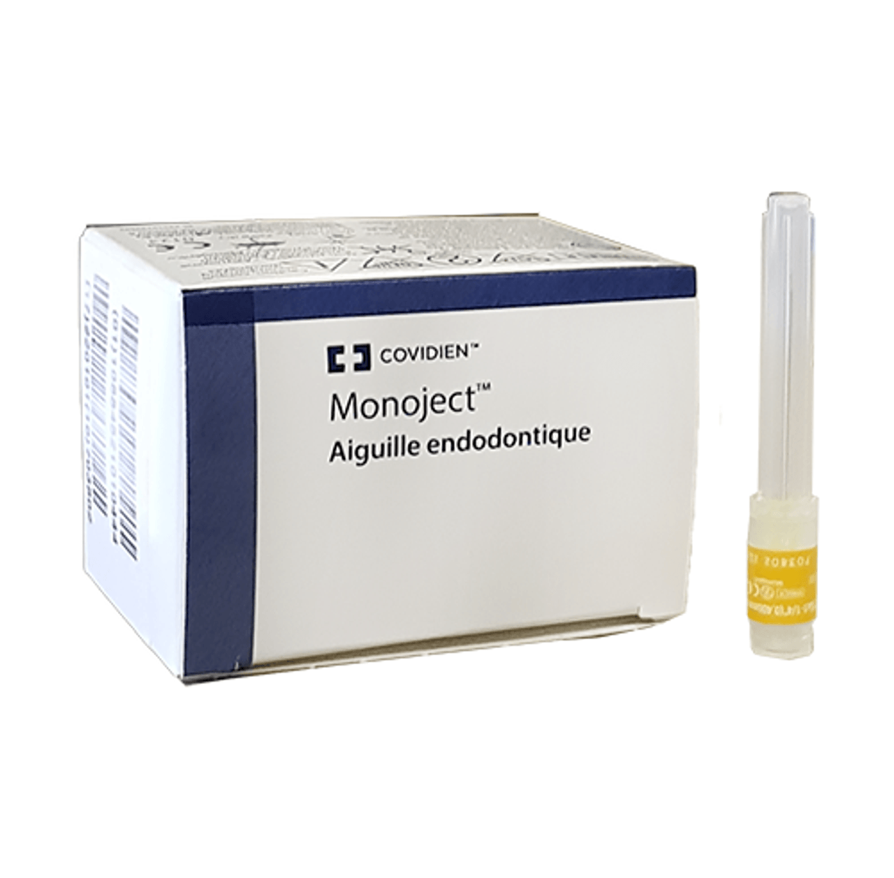 23G x 1.25" | Endodontic Irrigation Needle Yellow 25 each/box