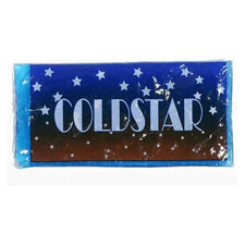 ColdStar reusable blue gel ice pack with star pattern, ideal for pain relief and injury care