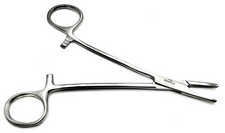 Mayo Needle Holder 5.5” With Serrated Tips and Groove | FI07-NHF-9003-5.5