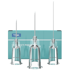 27 Gauge X 13mm (1/2") - TSK PRC Control Hub - Ultra Thin Wall Needles (100/Bx)