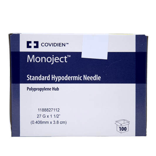 27G x 1 1/2" - Monoject Standard Hypodermic Needle (100pcs)