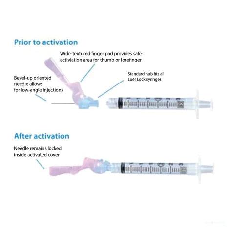 27G x 1/2" - BD 305758 Eclipse™ Hypodermic Safety Needle Only | Box of 100