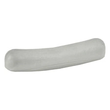 White foam medical cast padding on white background, orthopedic supply