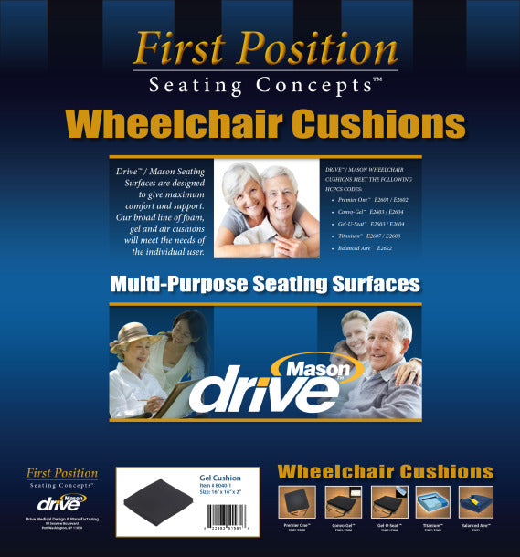 Gel-U-Seat™-Gel/Foam-Wheelchair-Cushion