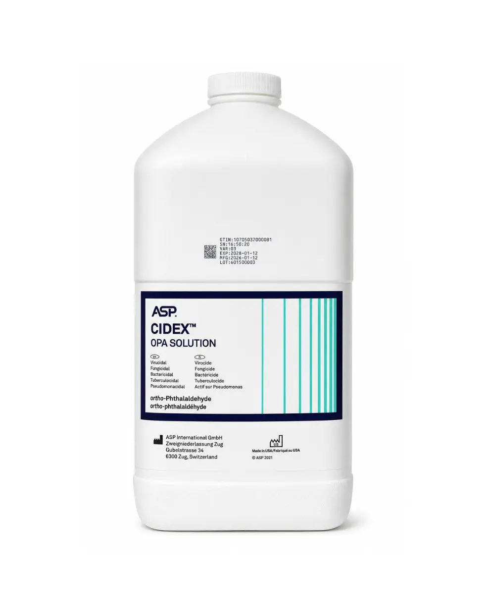 Cidex OPA High-level Disinfectant Solution 3.8L Each 