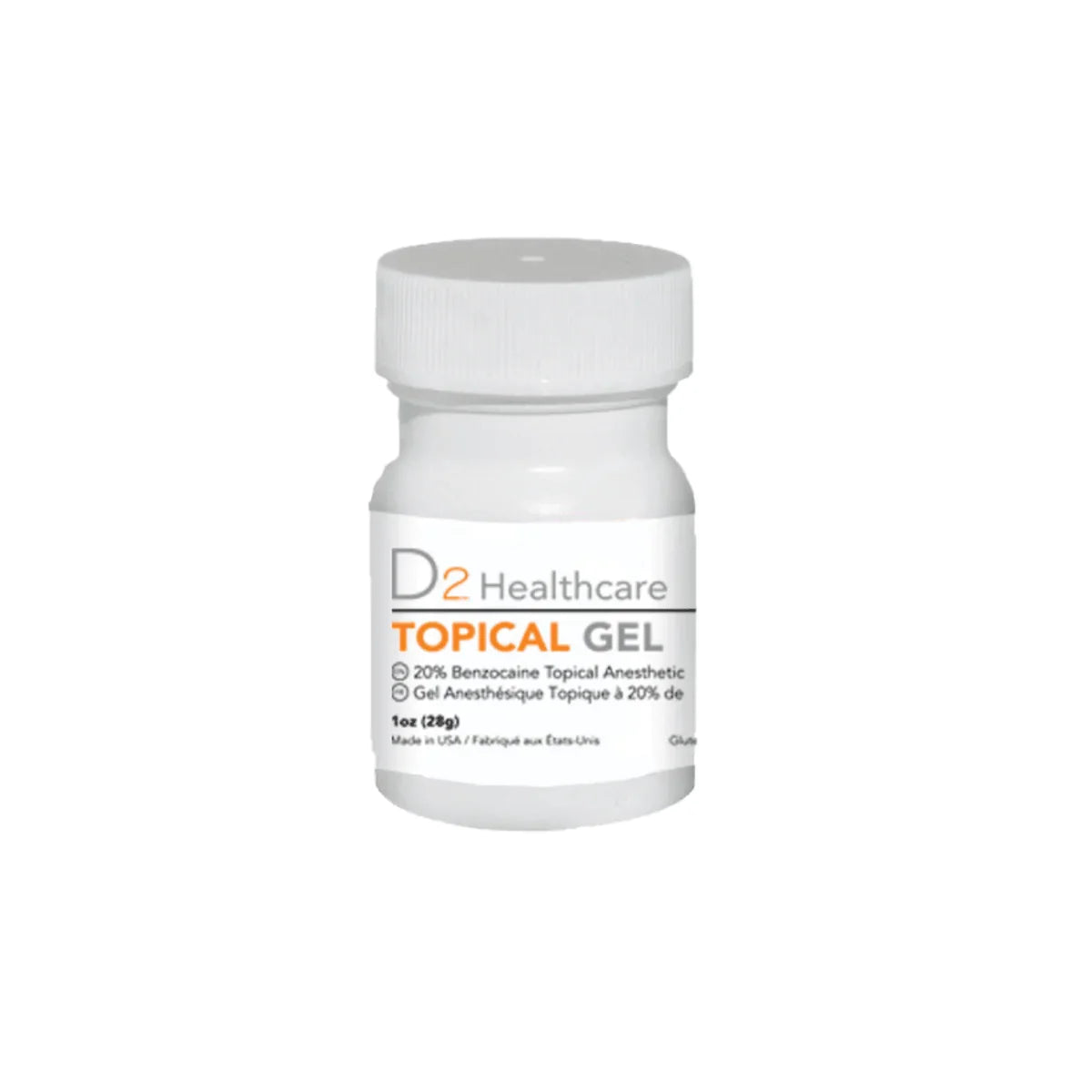 D2: Topical Anesthetic Gel 28gm Jar Cherry
