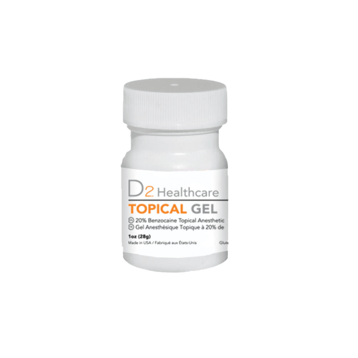 D2: Topical Anesthetic Gel 28gm Jar Cherry