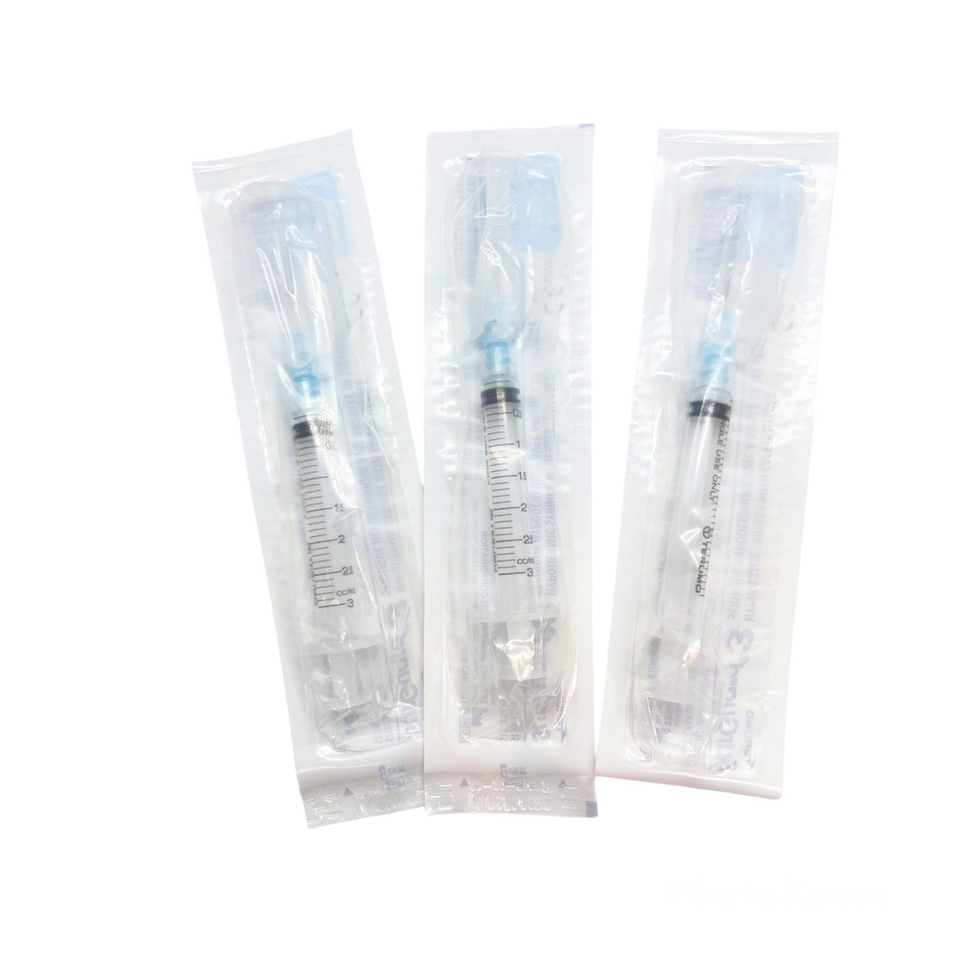 3 mL | 23G x 1" - Terumo SG3-03L2325 Hypodermic Syringes with Safety Needle | SurGuard 3 | 100 per Box